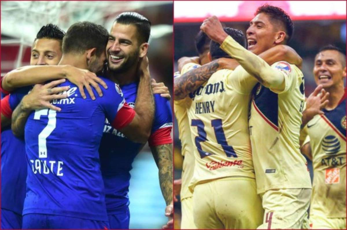 Cruz Azul y América los favoritos para avanzar a la Final en México