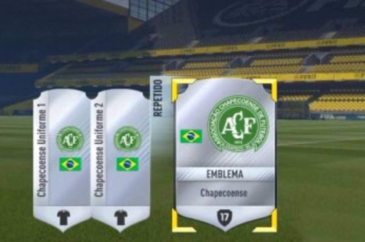 FIFA 17 hace homenaje en el videojuego al Chapecoense