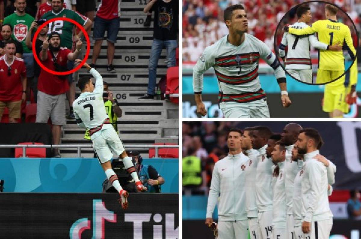 FOTOS: Agradeció la victoria de rodillas, le dieron un premio y Cristiano Ronaldo recibió gritos homófobos: 'Homosexual'