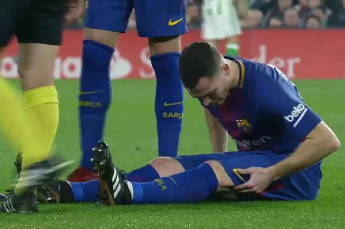 ¡Se rompe! Nuevo lesionado en el FC Barcelona; otra vez Vermaelen