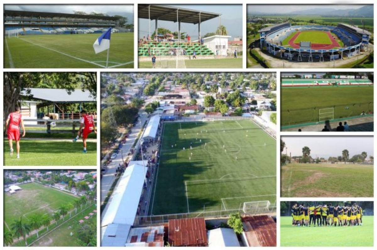 ¡Las canchas que presume! San Pedro Sula es la capital del fútbol en Honduras en este 2020