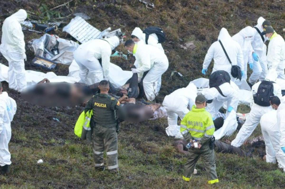 Las 24 imágenes más desgarradoras de la tragedia del Chapecoense