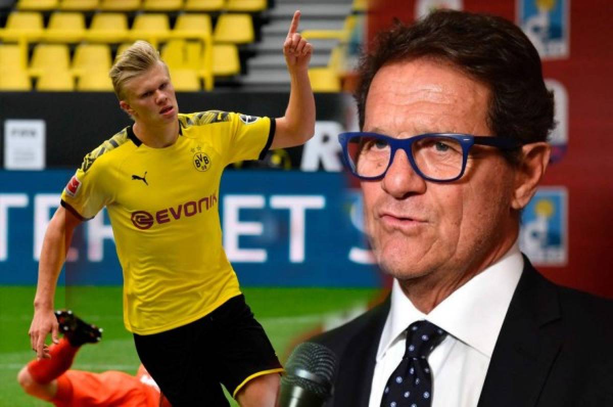 Fabio Capello dice cuál sería el destino perfecto de Erling Haaland