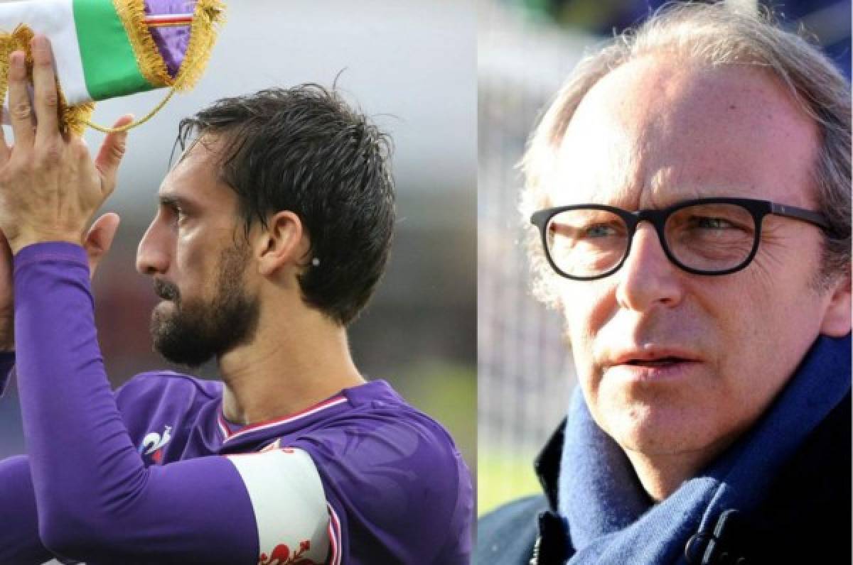 Las emotivas palabras del dueño de la Fiorentina sobre Davide Astori