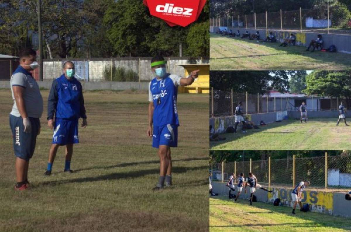 Luis Ordóñez y Francisco Pavón inician microciclo de Selección Sub-20 de Honduras en La Ceiba
