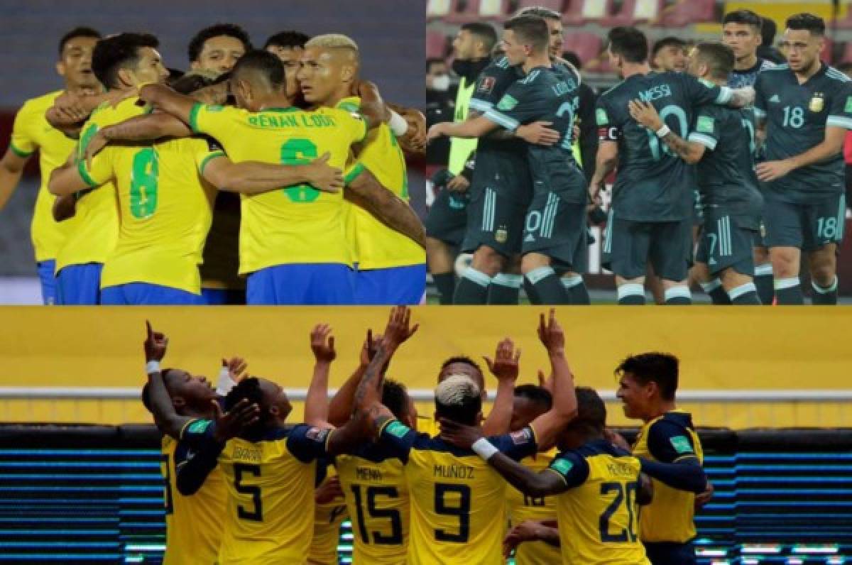 Fecha 4 CONMEBOL: Brasil imparable, Argentina resurge y Ecuador propina goleada histórica