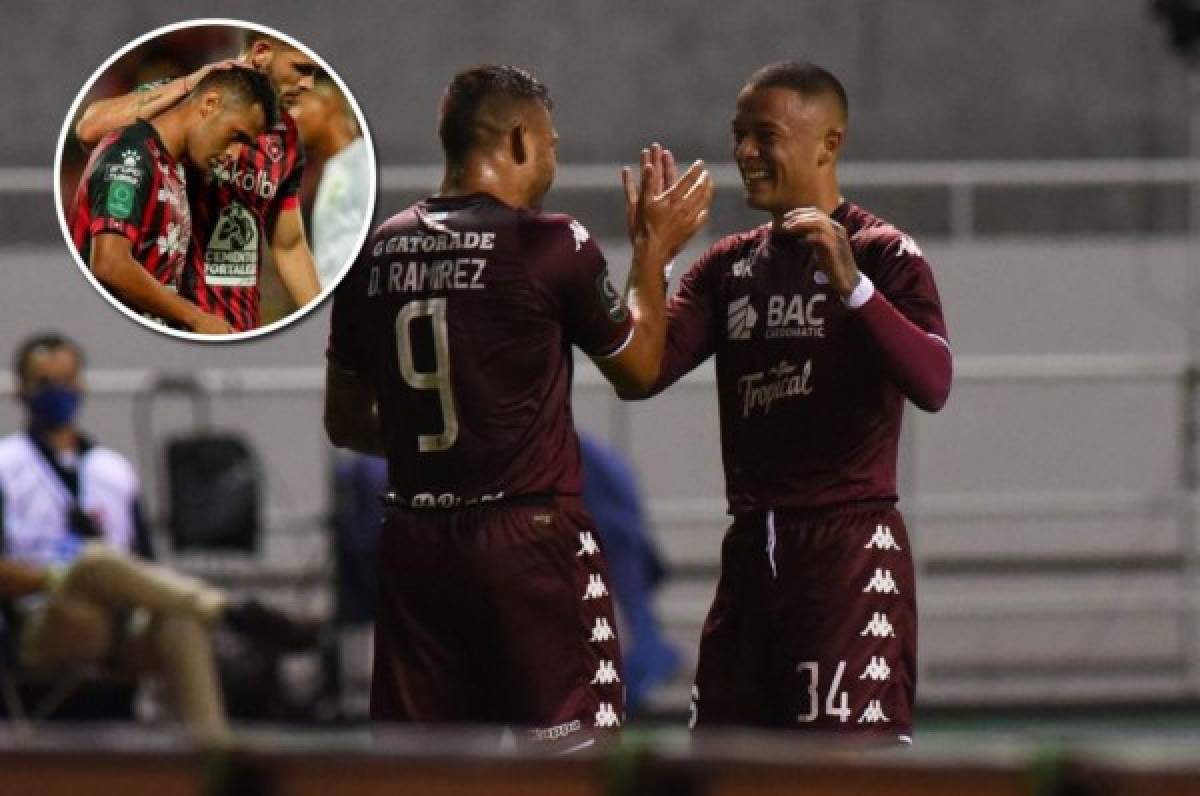 Alex López y Alajuelense caen goleados ante Saprissa en la final de la Supercopa de Costa Rica
