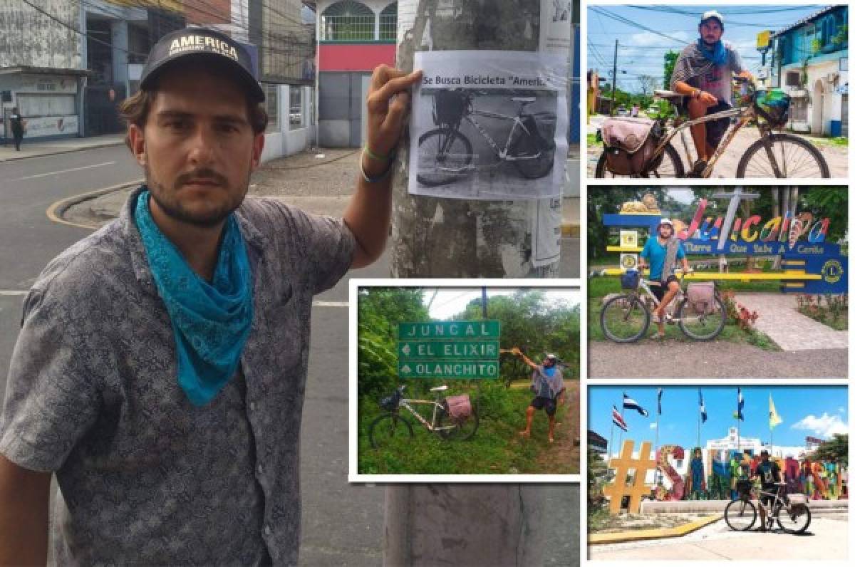 Así es América, la bicicleta que le robaron a Tabaré Alonso en Honduras