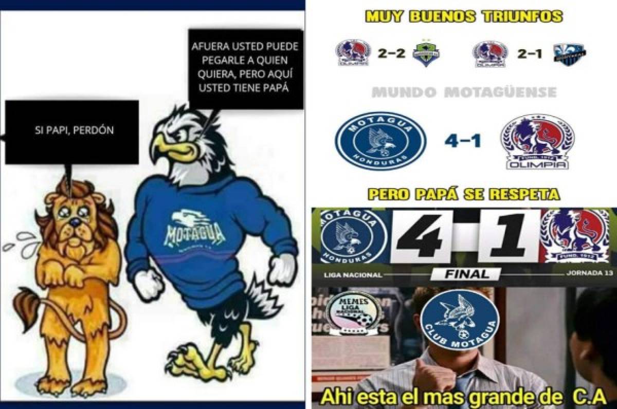 Crueles: Los otros memes que no has visto de la humillación de Motagua a Olimpia   