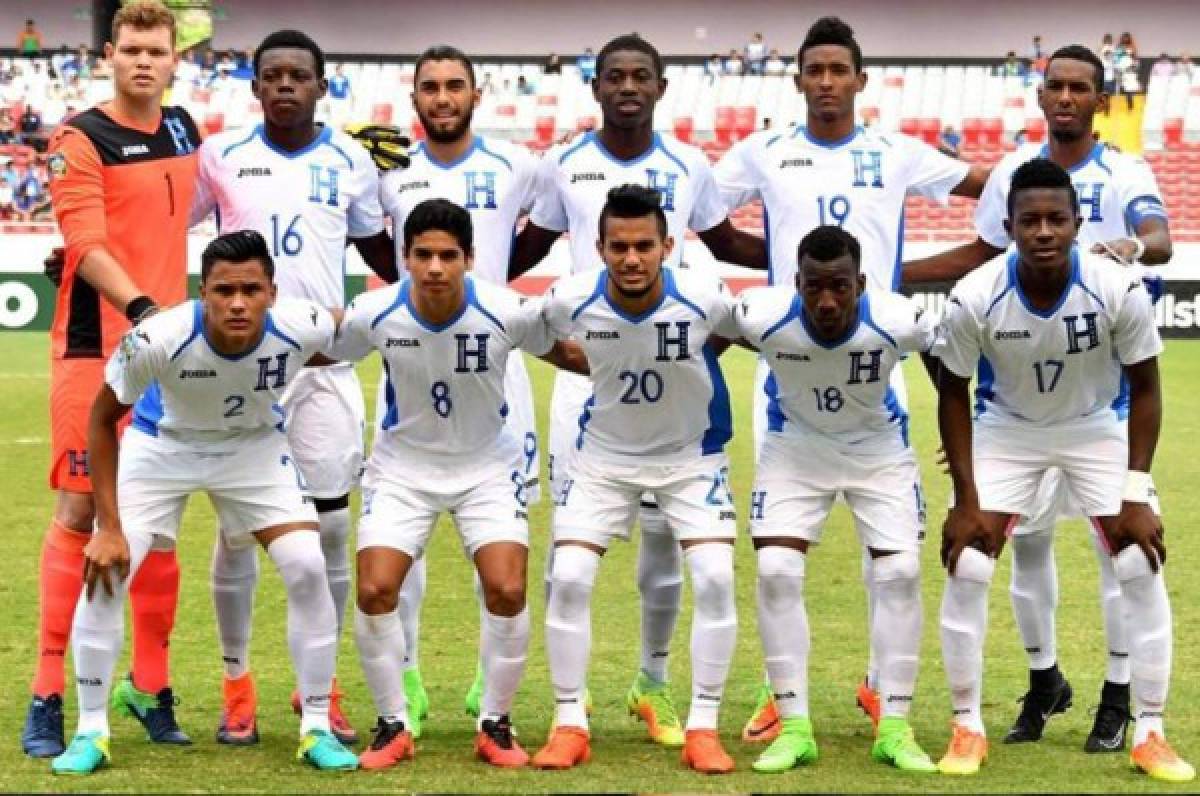El 11 titular con el que Honduras debutaría ante Francia en el Mundial Sub20