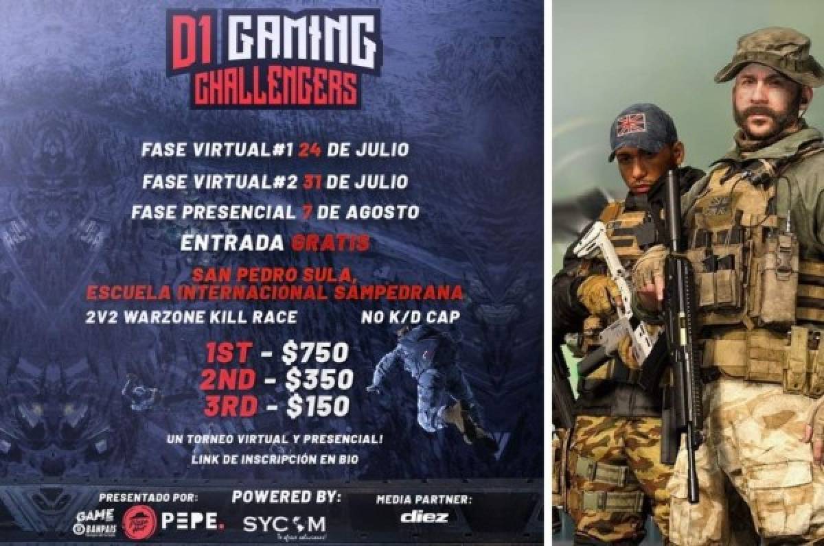 D1 Gaming hace una realidad el primer evento presencial de Call Of Duty en Honduras