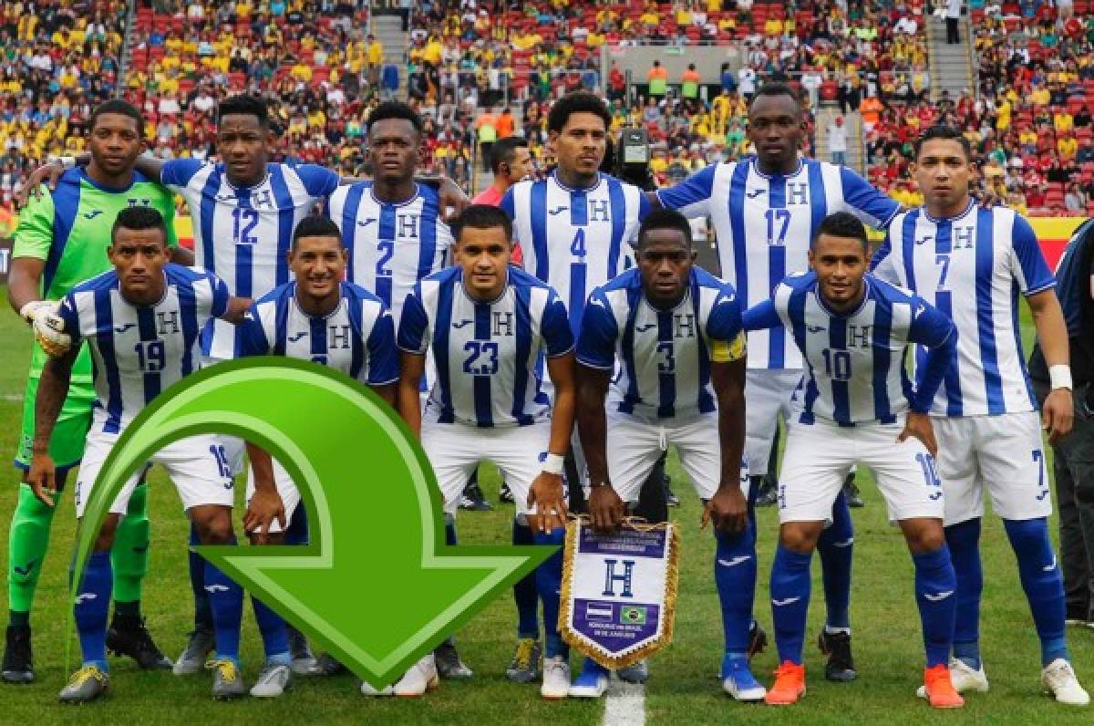 El nuevo ranking de FIFA; Honduras se desploma y El Salvador acecha