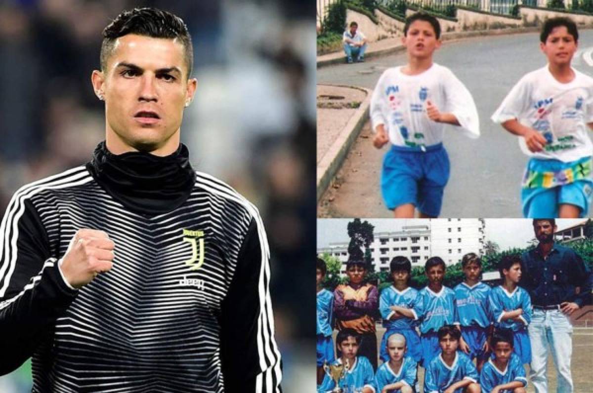 Las 11 fotos inéditas de Cristiano Ronaldo que muestran su historia de superación