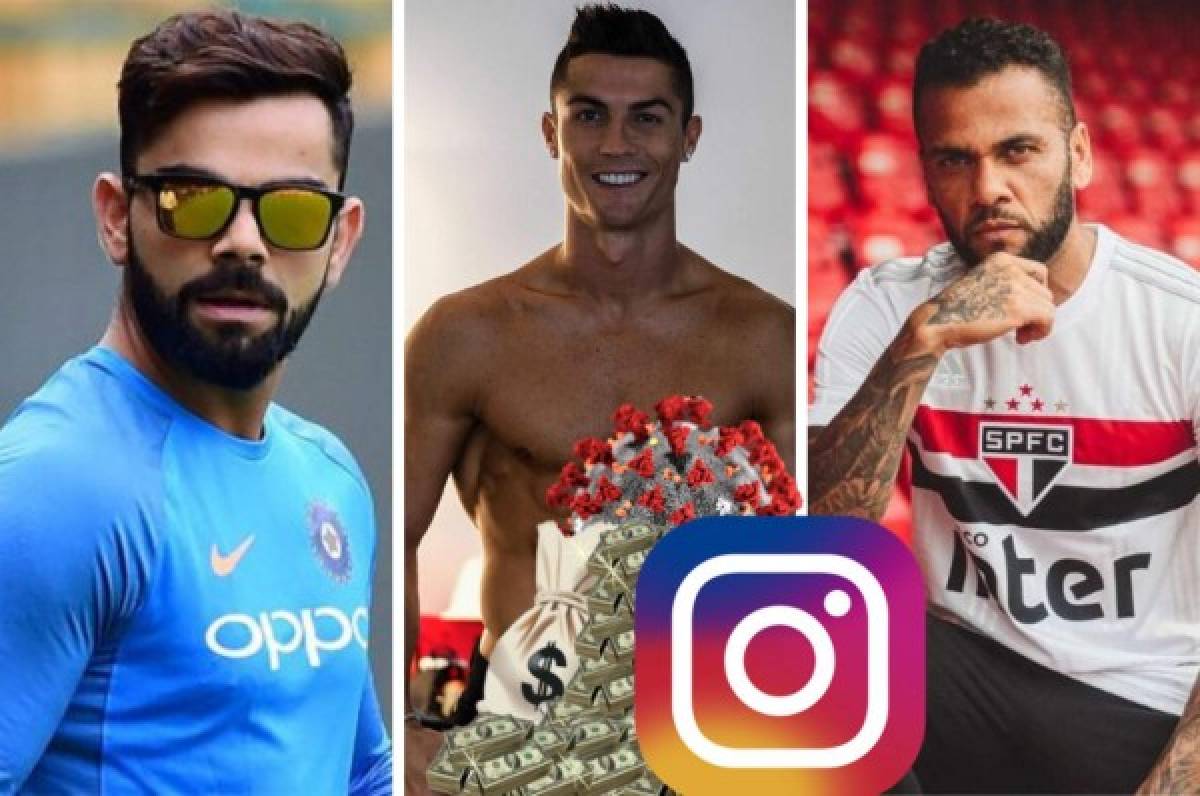 Impresionante cifra de CR7: Los 10 deportistas que más ganaron con Instagram en la cuarentena