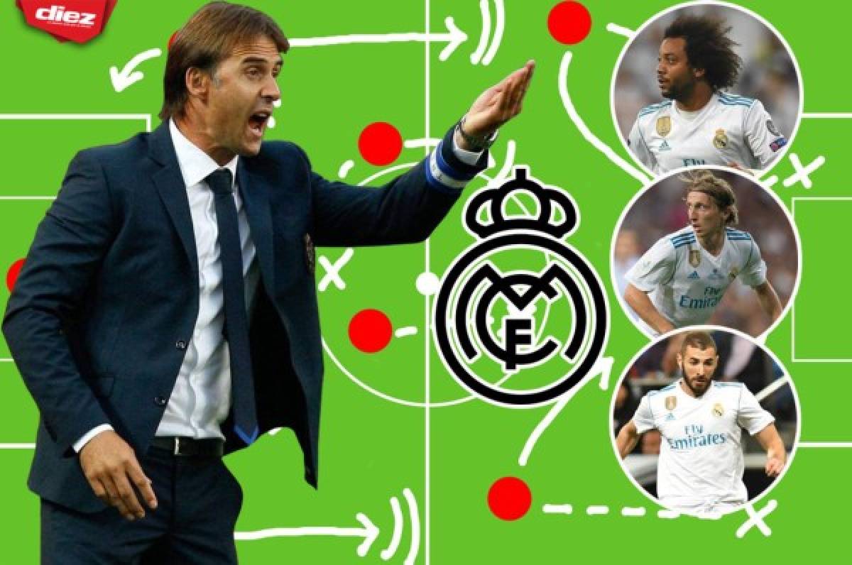 ¿Cómo se conformaría el Real Madrid de Lopetegui sin Cristiano Ronaldo?