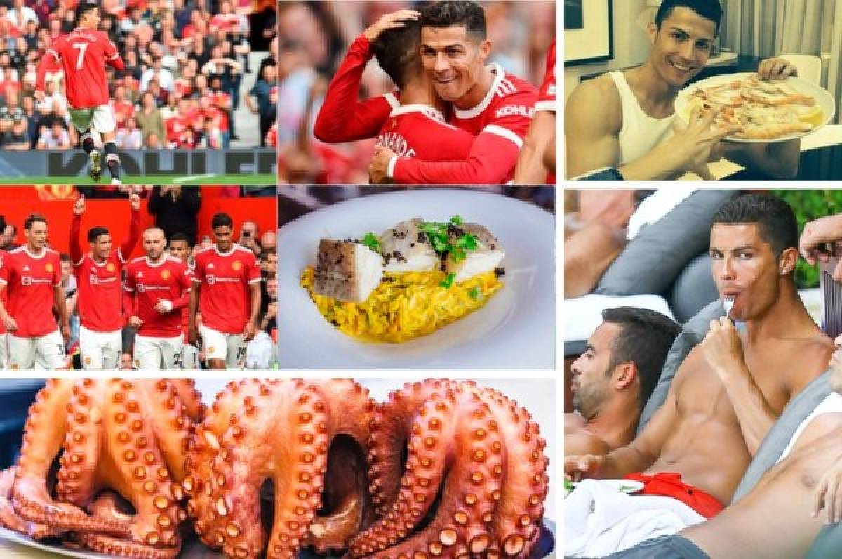 Cristiano Ronaldo da a los chefs del United una lista de comidas y este es su plato favorito que incomodó a la plantilla