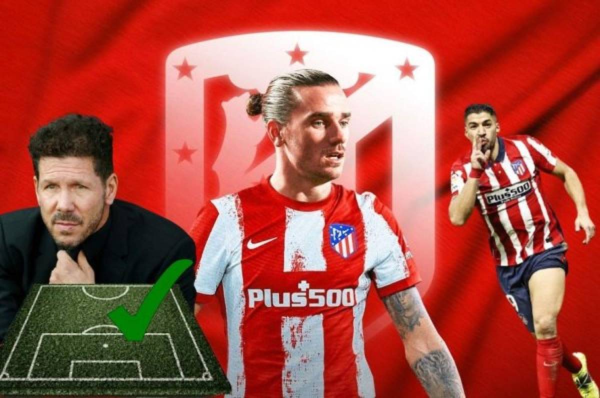 ¿Mejor equipo que Real Madrid y Barcelona? El brutal 11 del Atlético de Simeone con Griezmann