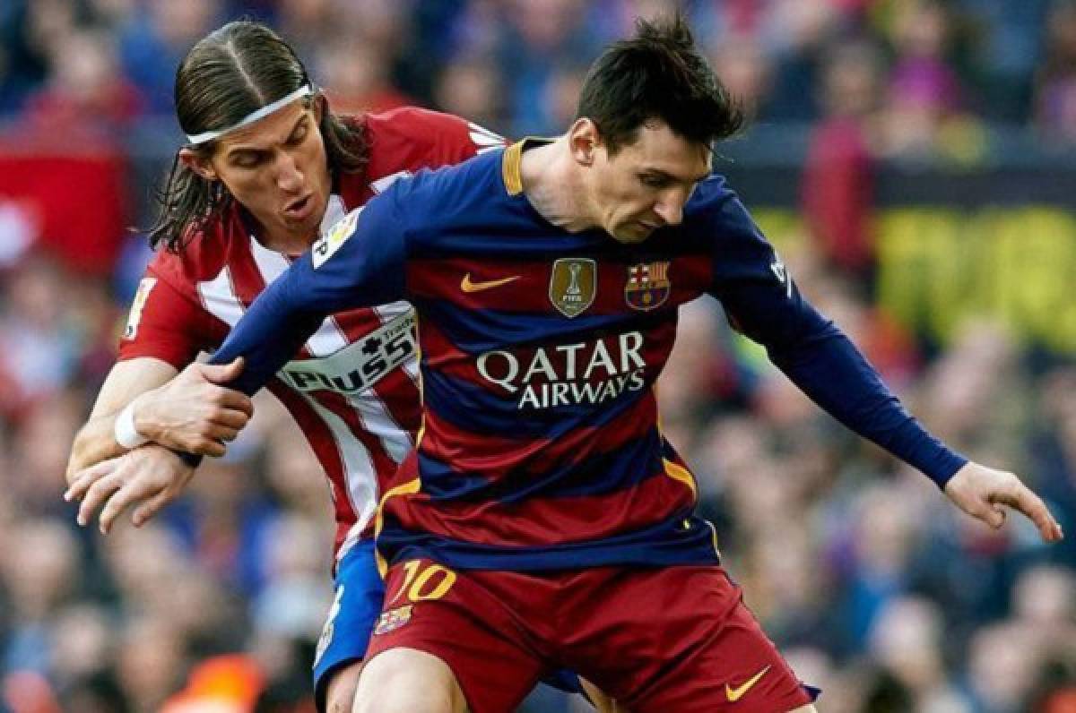 Filipe Luis: 'Admiro a Messi, jamás me reprochó nada en los partidos que jugamos'