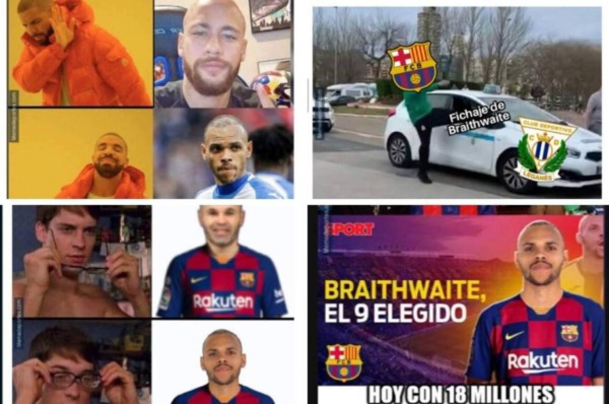Barcelona: Los crueles memes sobre el polémico fichaje de Braithwaite