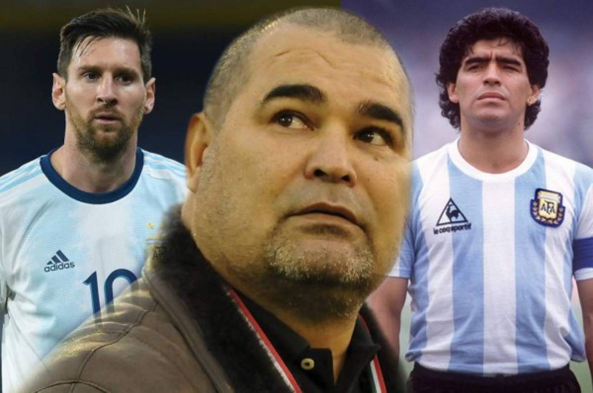 Chilavert, con todo: ''Le dicen pecho frío, pero Maradona no ganó ni el uno por ciento de lo que ganó Messi''