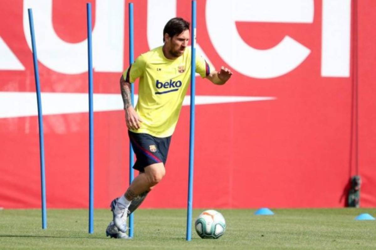 ¿Cuándo regresará Messi a los entrenamientos del Barcelona tras confirmar que se queda?
