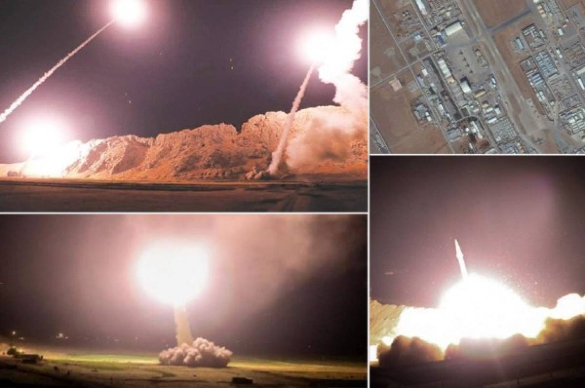 FOTOS: Así fue el ataque que Irán hizo a la base militar de Estados Unidos en Irak