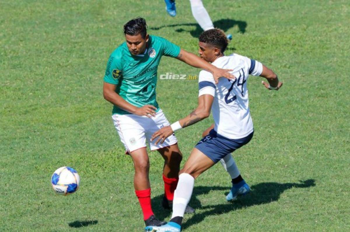 Marathón y Honduras Progreso están jugando en el Yankel Rosenthal. Foto: Neptalí Romero.