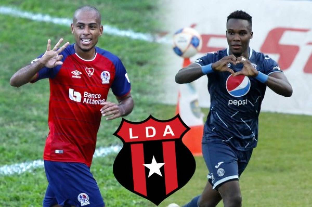 Alajuelense de Costa Rica busca goles hondureños: quieren a Eddie Hernández o a Rubilio Castillo