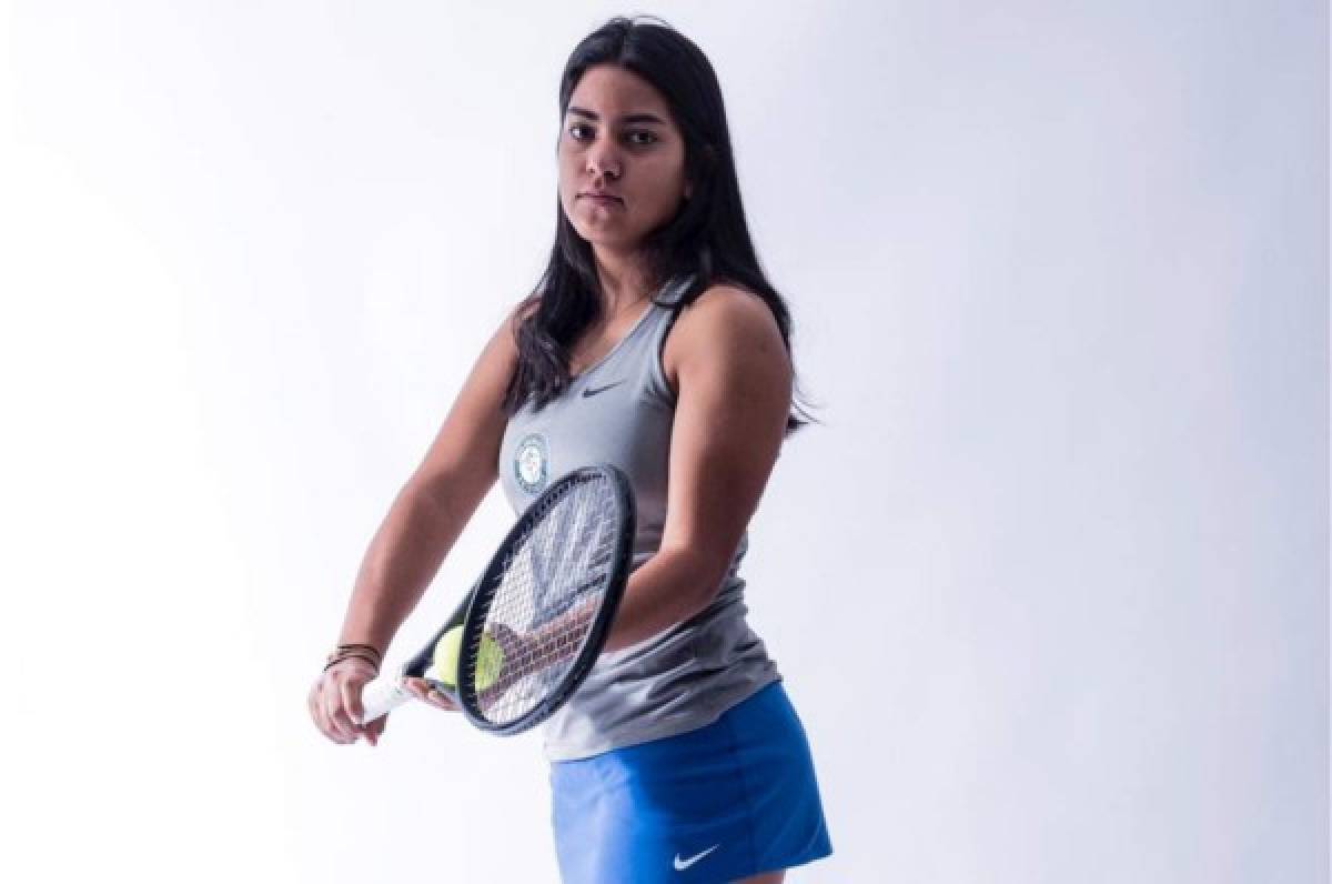 Natalia Espinal, la tenista hondureña que ya destaca en Estados Unidos
