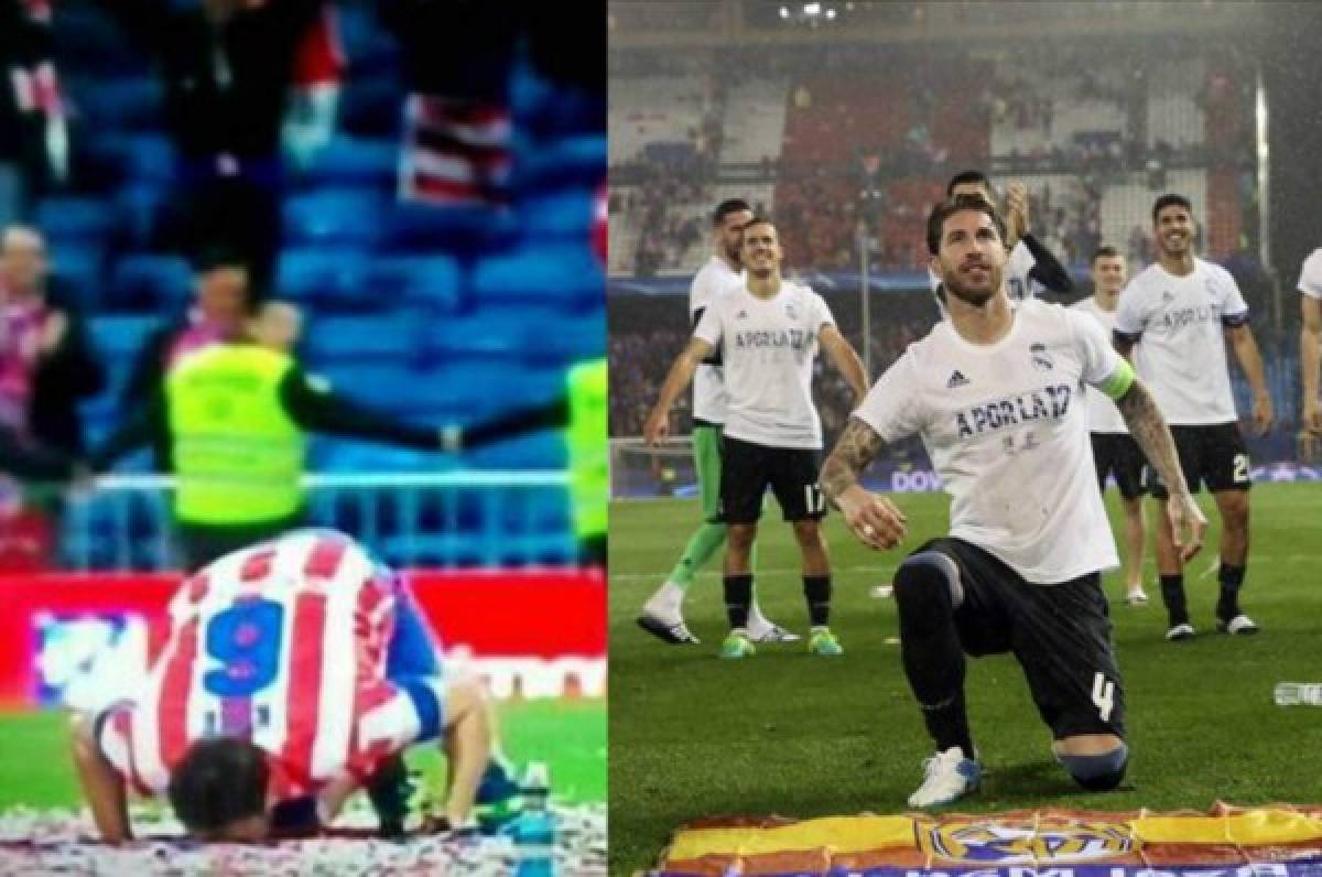 ¡Polémico festejo! La venganza de Sergio Ramos y Nacho con un futbolista del Atlético