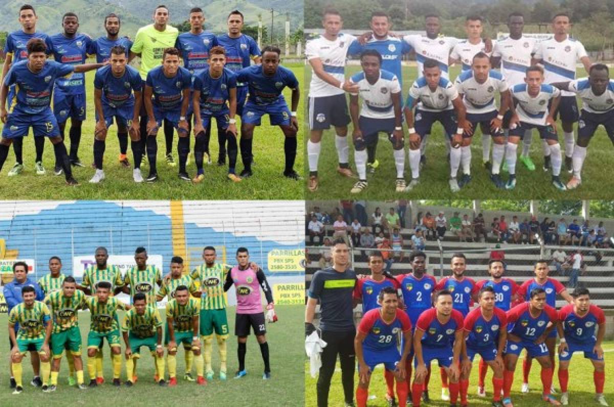 Los cuatro equipos que comandan la Liga de Ascenso en Honduras