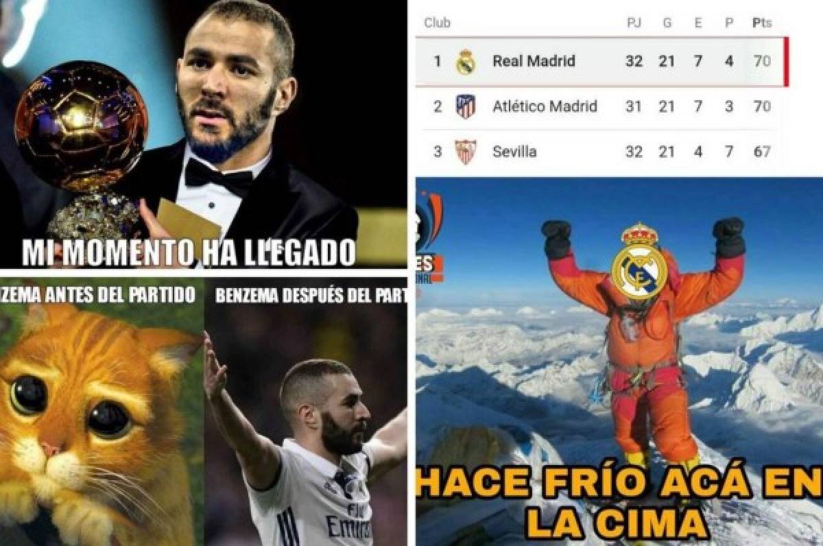 Los crueles memes del triunfo del Real Madrid ante el Cádiz con Benzema de protagonista