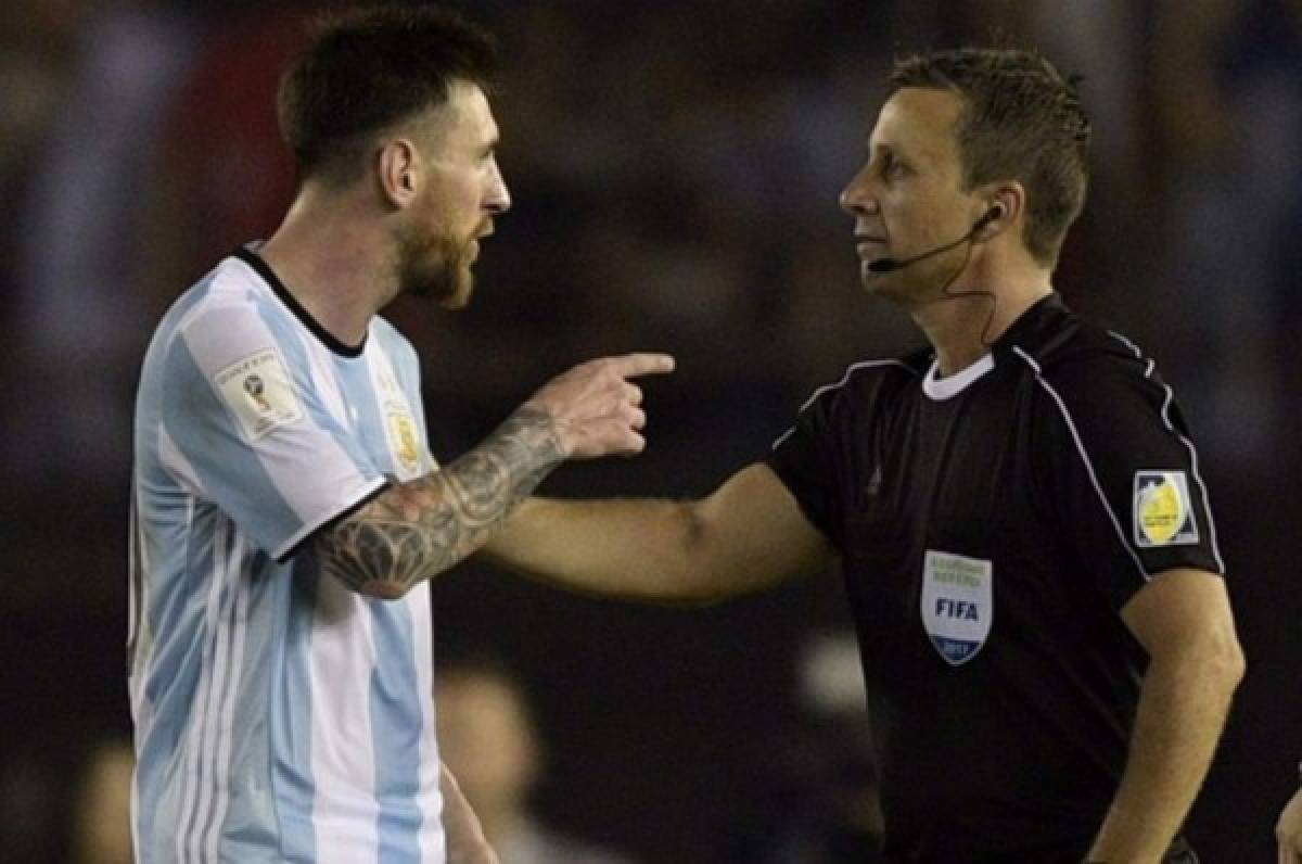 Messi: ''Mis dichos jamás fueron al árbitro, fueron al aire''
