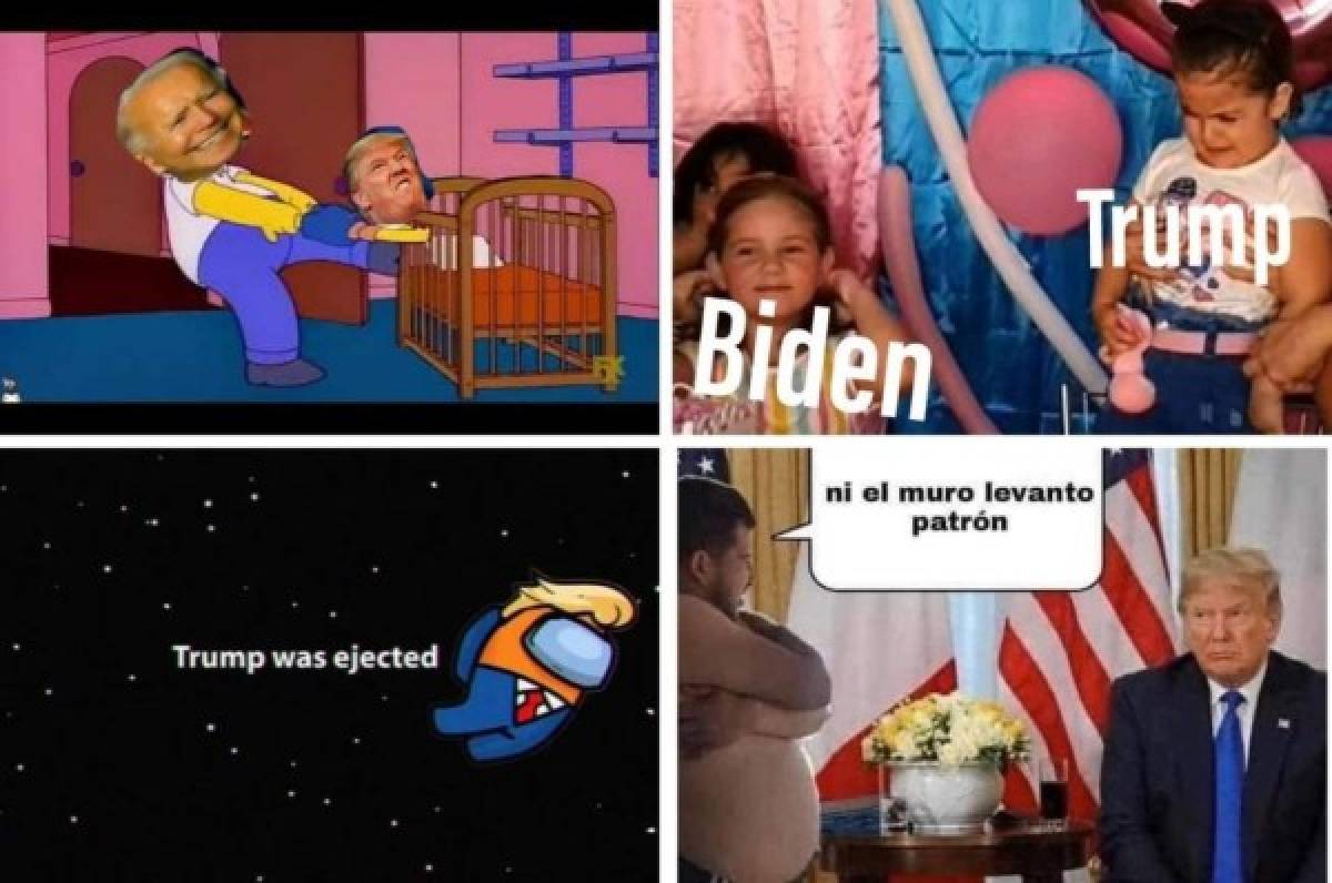 Los crueles memes y burlas contra Donald Trump tras perder las elecciones ante Joe Biden