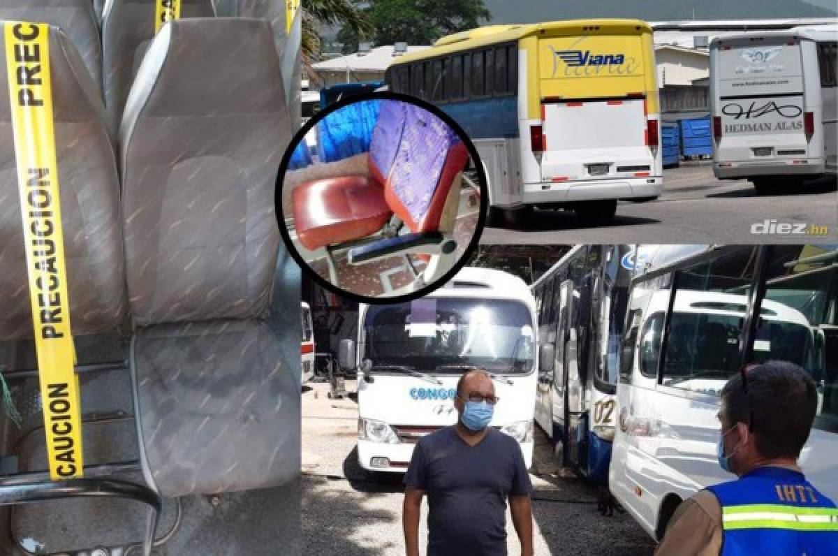 Las empresas de buses interurbanos que volverán a trabajar este lunes en Honduras