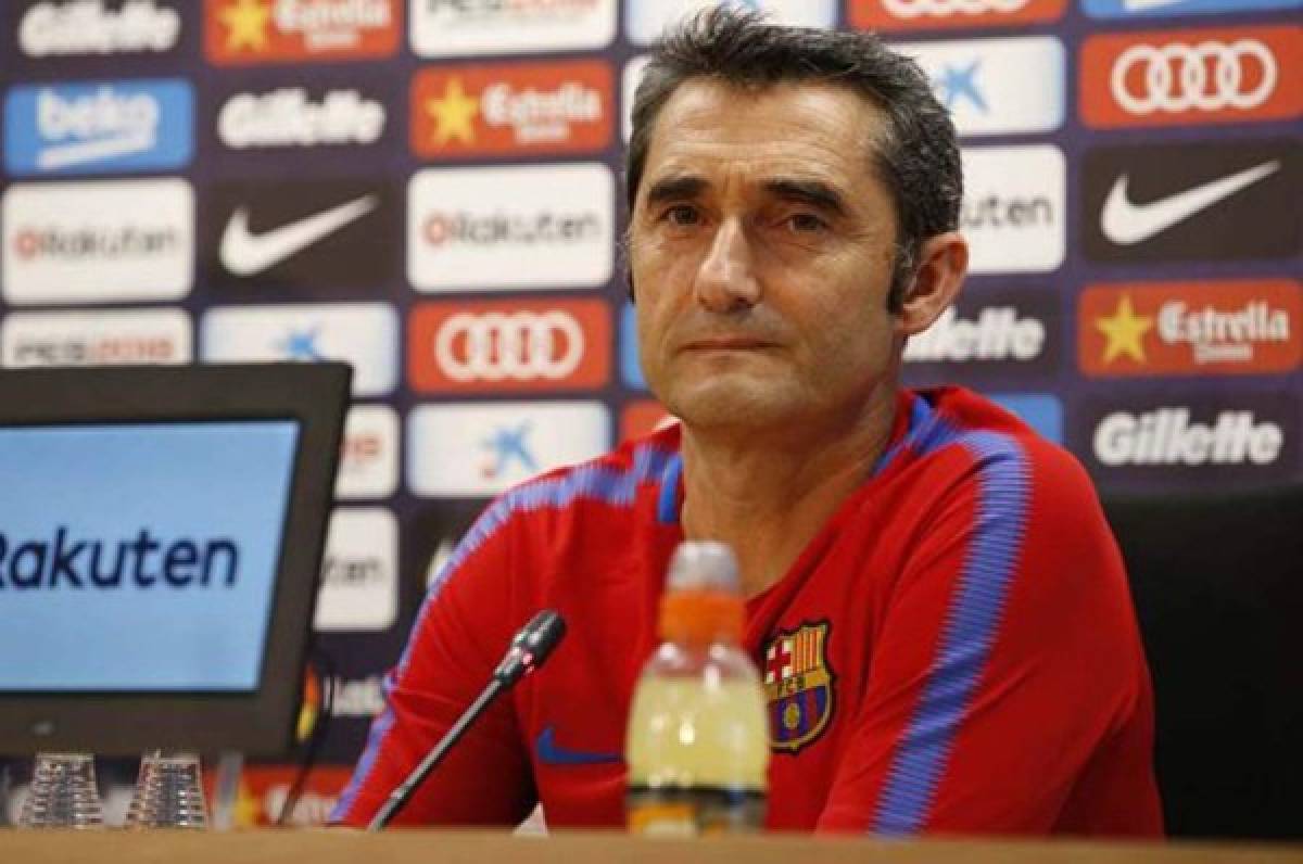 Valverde: ''Tengo contrato en vigor con el Barcelona, esa es la intención''