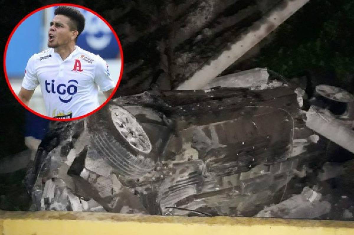 Futbolista salvadoreño Rodolfo Fito Zelaya se accidenta junto a su familia
