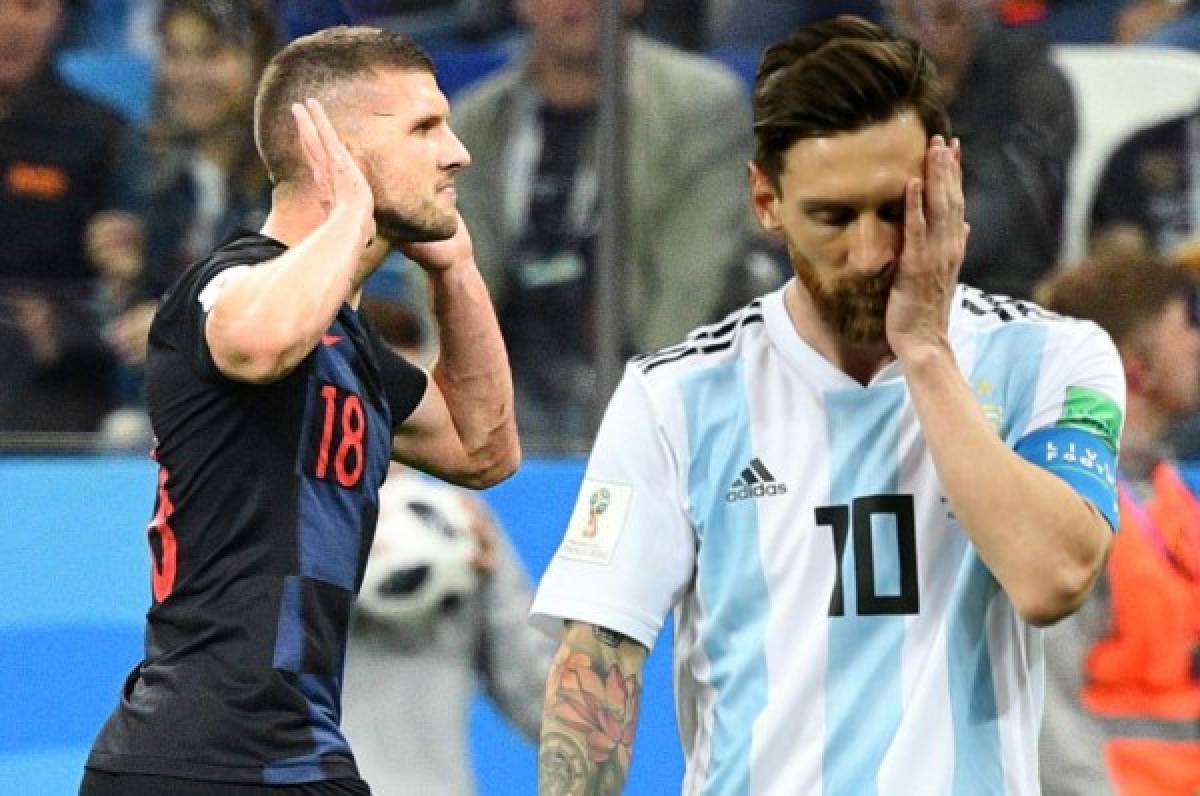 Jugador de Croacia rechazó pedirle la camiseta de Messi