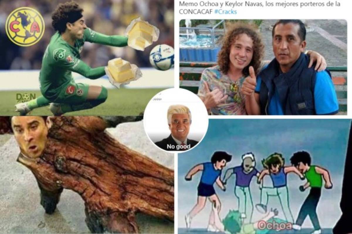 México perdió puntos ante Panamá: los memes hacen pedazos a Memo Ochoa y lo comparan con Keylor Navas