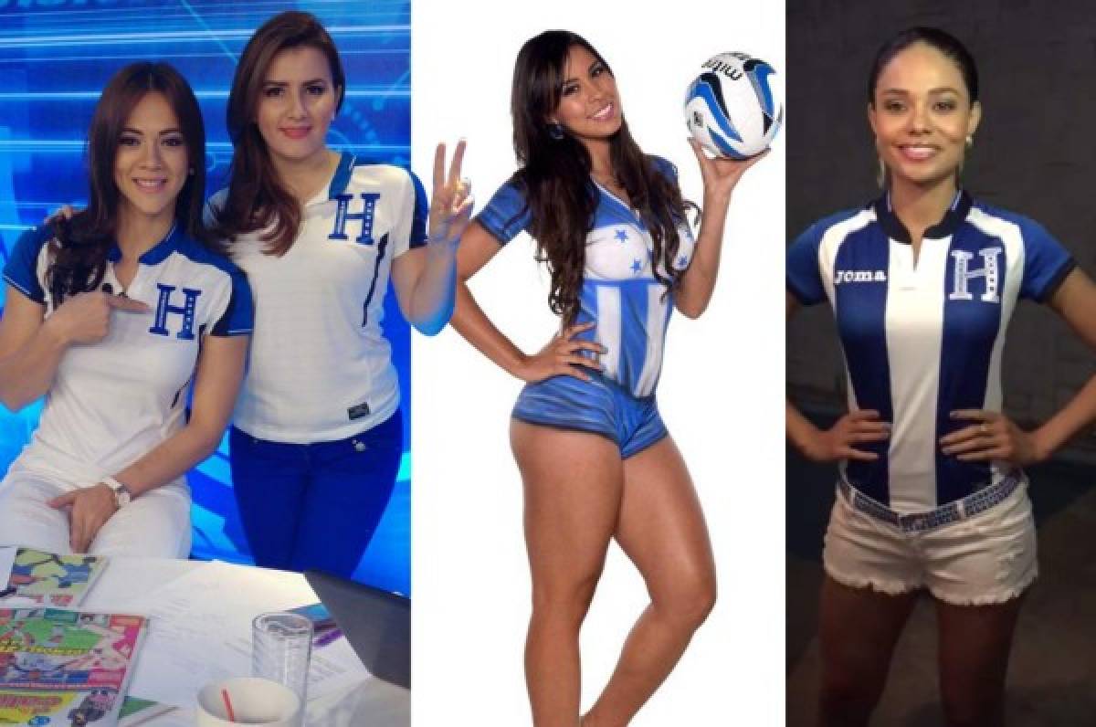 Las linduras que están apoyando hoy a la Selección de Honduras