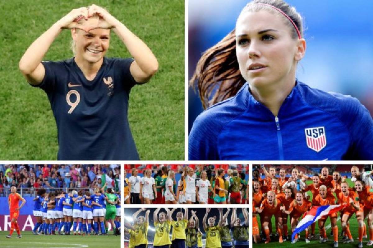 Definidos los cruces de cuartos de final Mundial Femenino de Francia 2019  
