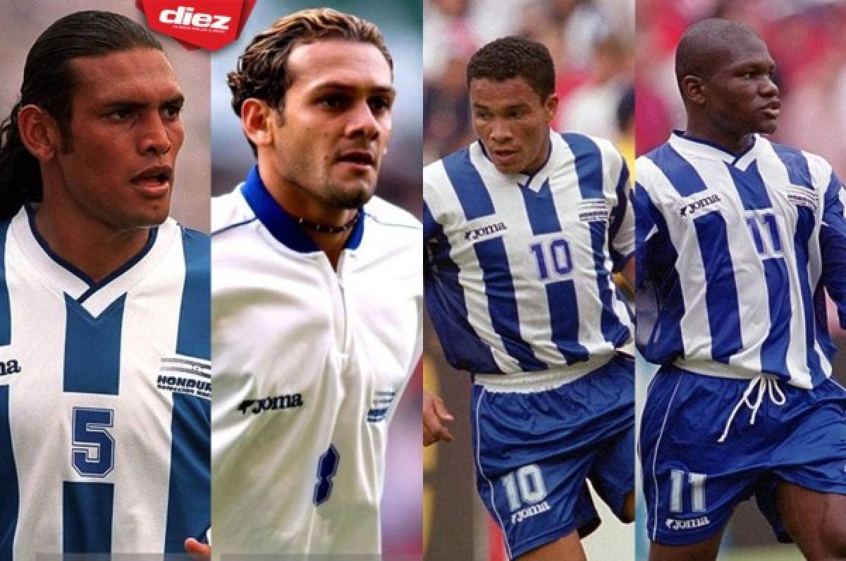 Así lucen los jugadores hondureños que le ganaron a Estados Unidos en 2001