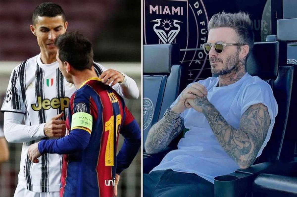 Beckham busca dar el bombazo del siglo en la MLS: ''Queremos atraer a Messi y a Cristiano Ronaldo''