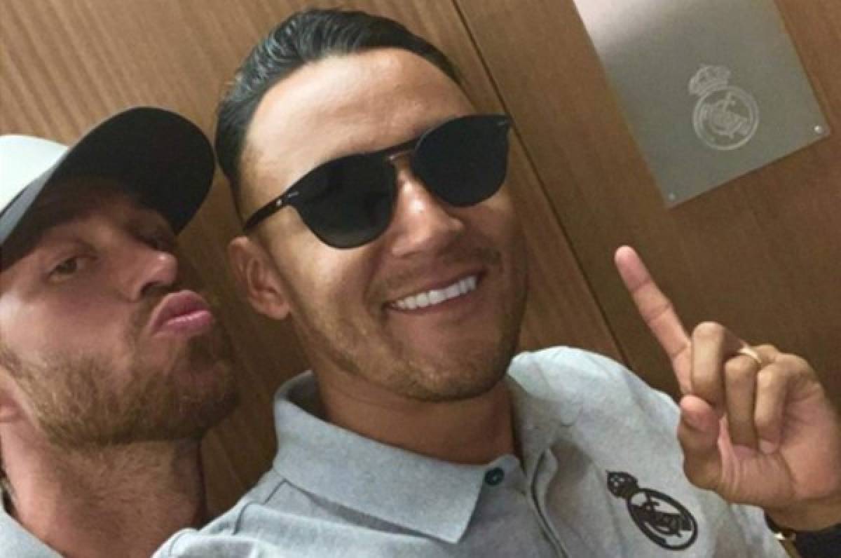 Ramos se despide de Keylor Navas: ''Mucha suerte, aunque no te va hacer falta''