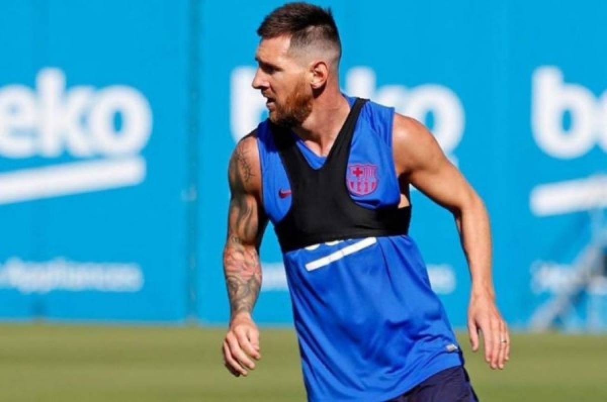 Afuera de la convocatoria: Messi no se entrena con el Barcelona y es baja ante el Betis