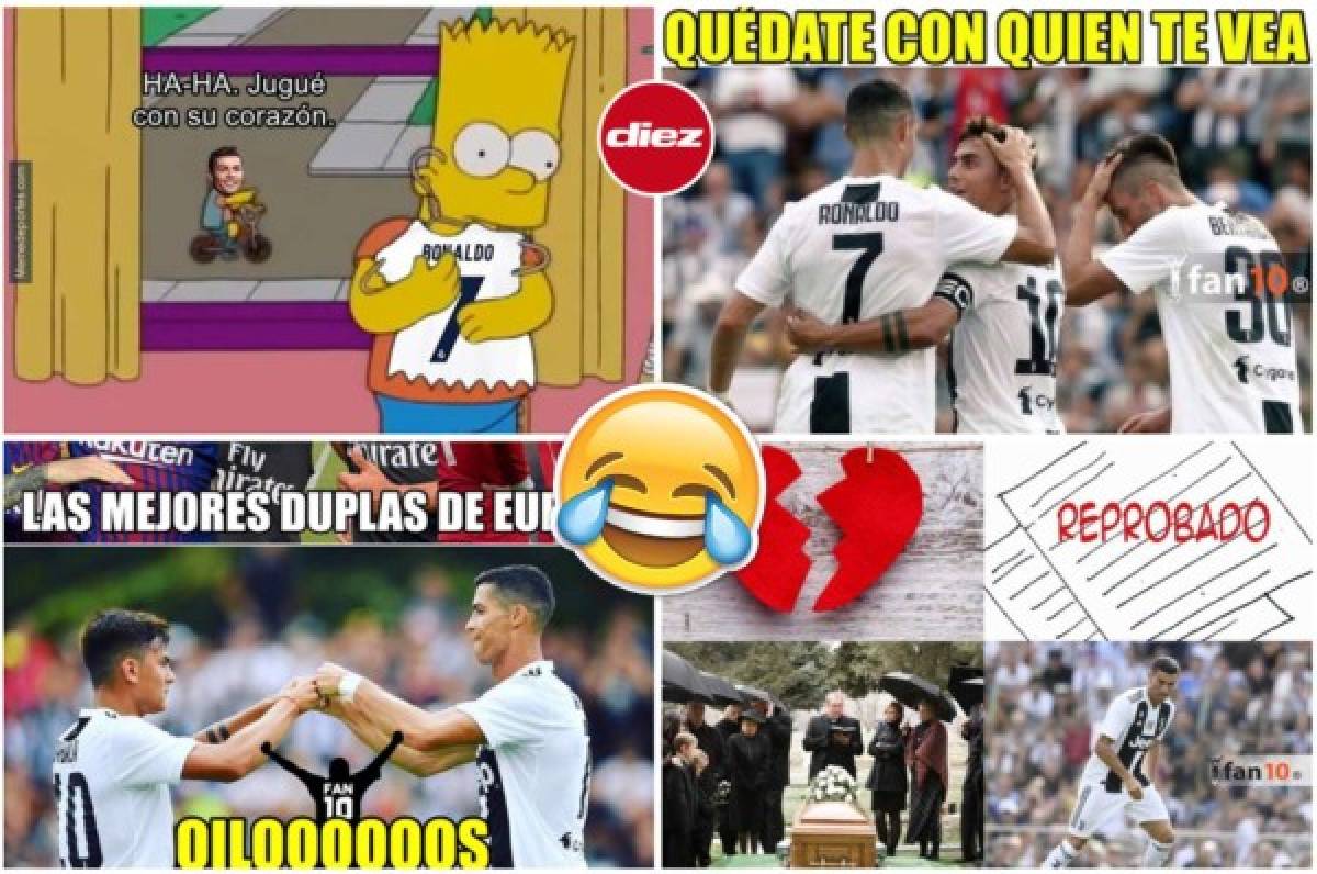 Memes: Se burlan del Real Madrid tras el debut de Cristiano Ronaldo con la Juventus