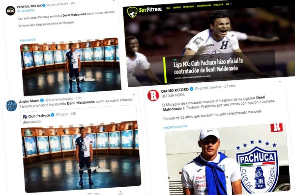 Denil Maldonado: Prensa y periodistas mexicanos hablan sobre el hondureño del Pachuca