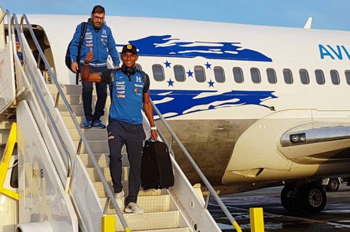 La Selección de Honduras ya está en Trinidad y Tobago lista para la batalla