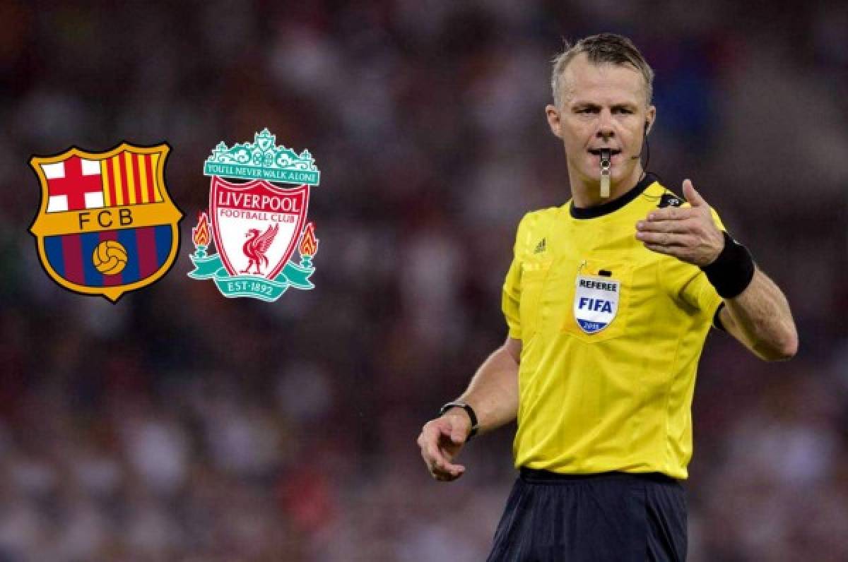 ¡El Barça-Liverpool en el Camp Nou ya tiene árbitro designado!
