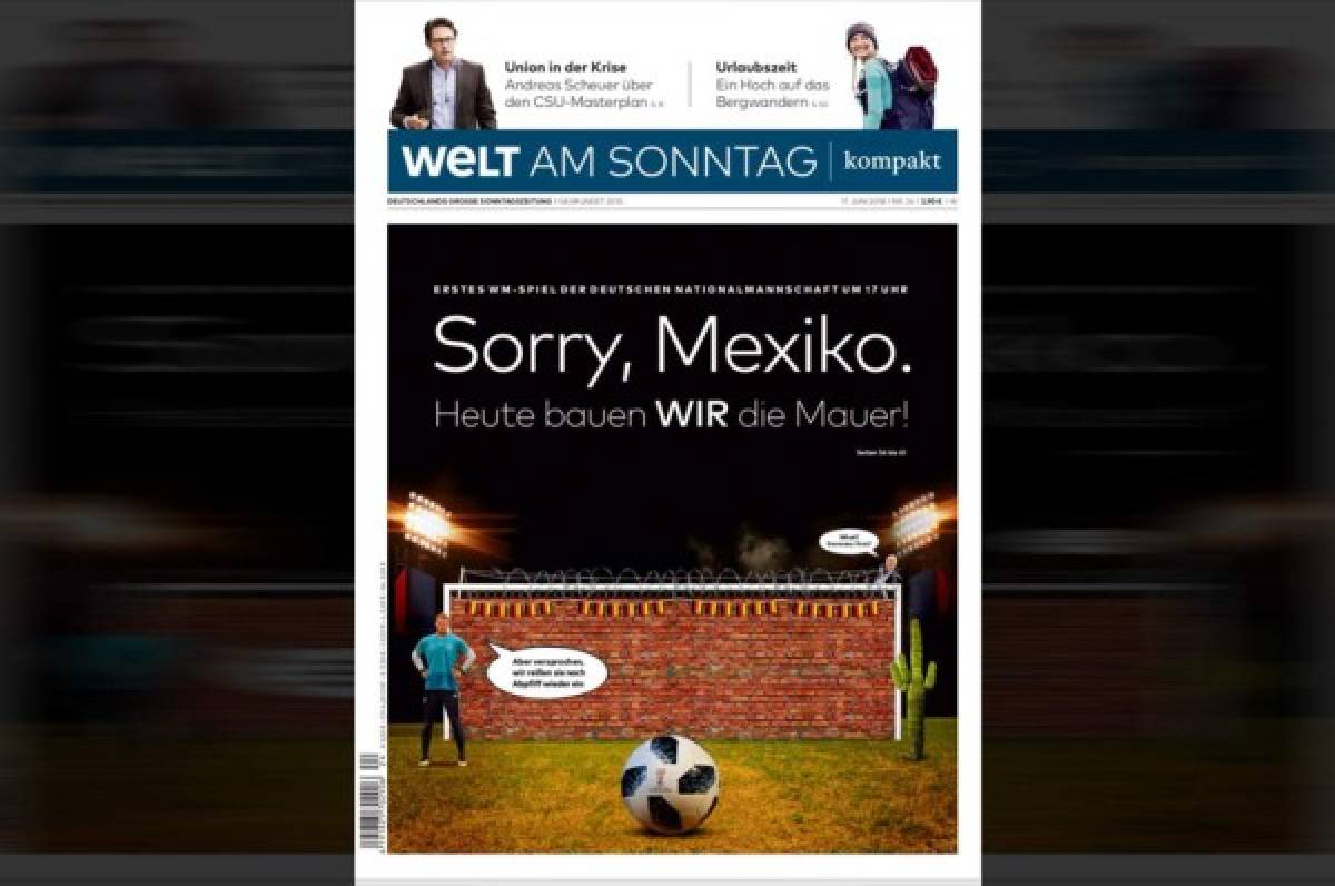 ¡Les salió el tiro por la culata! Así se burló de México un diario alemán previo al juego